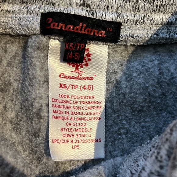 Canada brand joggers size XS 4-5 - Picture 3 of 3